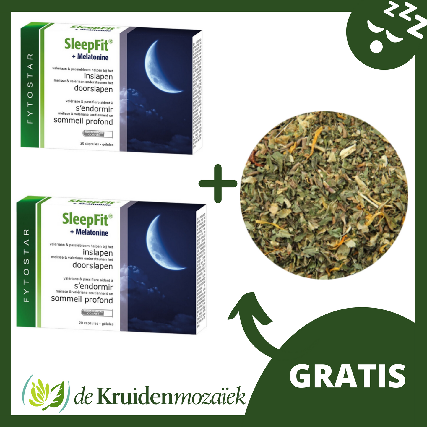 SLEEP BETTER PAKKET (nachtrustkruiden gratis)