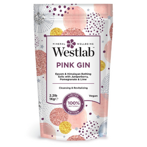 Westlab Badzout Epsom & Himalaya met Jeneverbes, Granaatappel en Limoen - Pink Gin - 1kg
