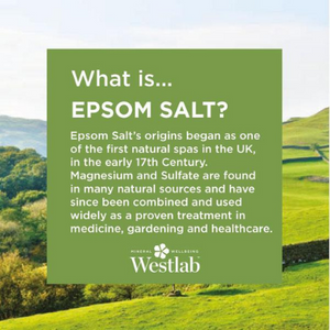 Westlab Badzout Epsom Salt - Reviving (ontspant spieren) - 1kg
