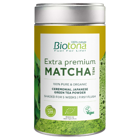 Biotona Extra Premium Matcha Poeder Bio - 70gr