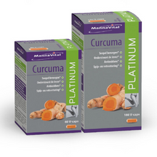 Afbeelding in Gallery-weergave laden, Mannavital Curcuma Platinum - 60 V-caps of 180 V-caps
