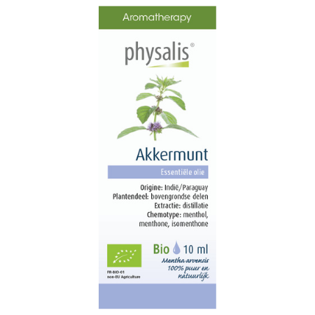 
                  
                    Physalis Akkermunt etherische olie Bio - 10 ml
                  
                