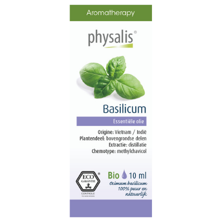 Physalis Basilicum etherische olie Bio - 10 ml