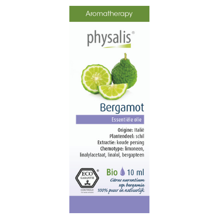 Physalis Bergamot etherische olie Bio - 10 ml