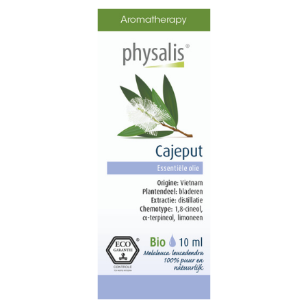 Physalis Cajeput etherische olie Bio - 10 ml