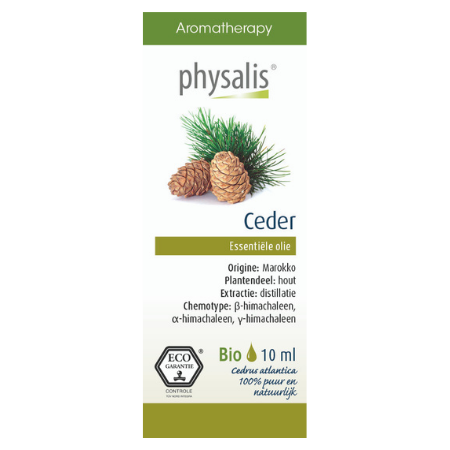 Physalis Ceder etherische olie Bio - 10 ml