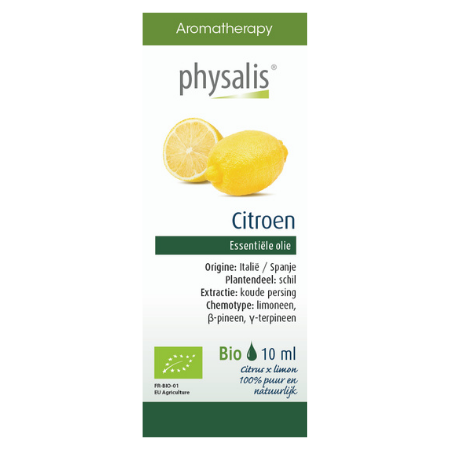 Physalis Citroen etherische olie Bio - 10 ml