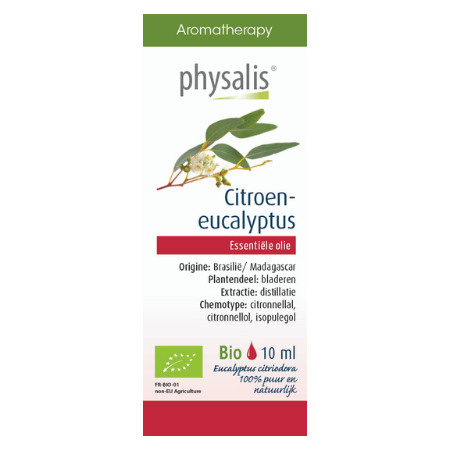 Physalis Citroeneucalyptus etherische olie Bio - 10 ml