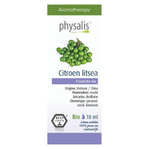 Physalis Citroenlitsea etherische olie Bio - 10 ml