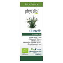 Afbeelding in Gallery-weergave laden, Physalis Citronella etherische olie Bio - 10 ml
