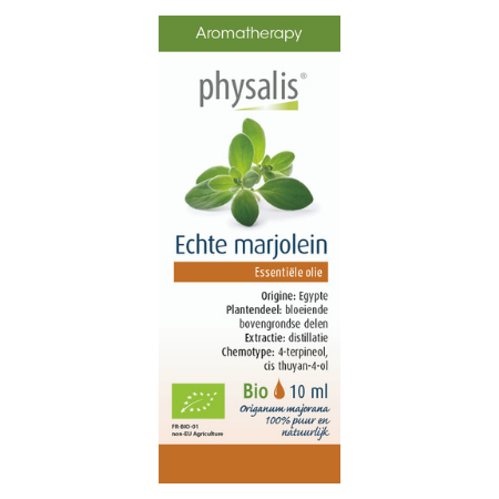 Physalis Echte Marjolein etherische olie Bio - 10 ml