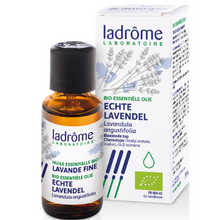 Afbeelding in Gallery-weergave laden, Ladrôme Echte lavendel etherische olie Bio - 10 ml of 30 ml
