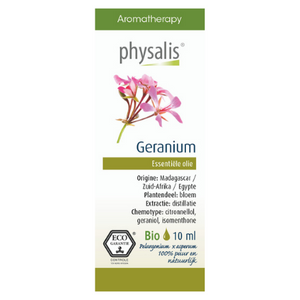 Physalis Geranium etherische olie Bio - 10 ml