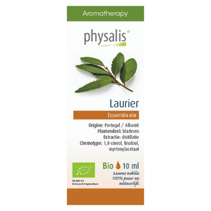 Physalis Laurier etherische olie Bio - 10 ml