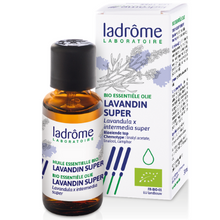 Afbeelding in Gallery-weergave laden, Ladrôme Lavandin super etherische olie Bio - 10 ml of 30 ml
