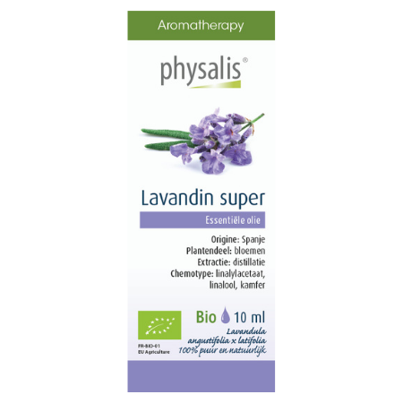 
                  
                    Physalis Lavandin super etherische olie Bio - 10 ml
                  
                