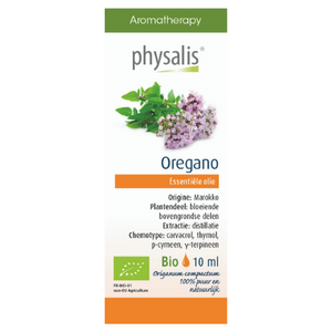 Physalis Oregano etherische olie Bio - 10 ml