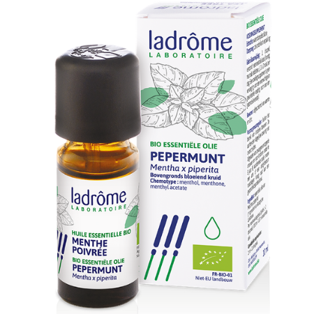 Ladrôme Pepermunt etherische olie Bio - 10 ml