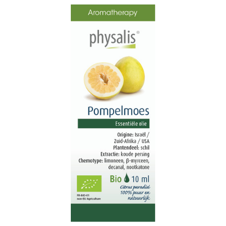 
                  
                    Physalis Pompelmoes etherische olie Bio - 10 ml
                  
                
