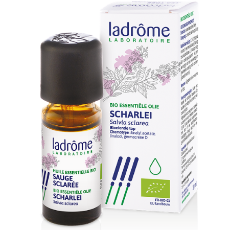 Ladrôme Scharlei etherische olie Bio - 10 ml