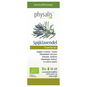 Physalis Spijklavendel etherische olie Bio - 10 ml