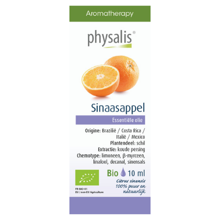 
                  
                    Physalis Zoete sinaasappel etherische olie Bio - 10 ml
                  
                