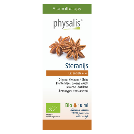 Physalis Steranijs etherische olie Bio - 10 ml