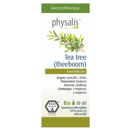 
                  
                    Physalis Tea tree etherische olie Bio - 10 ml
                  
                