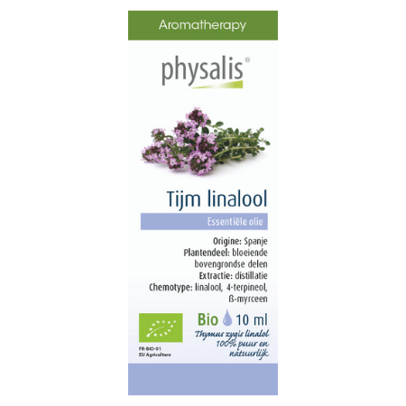 
                  
                    Physalis Tijm ct linalol etherische olie Bio - 10 ml
                  
                