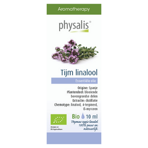 Physalis Tijm ct linalol etherische olie Bio - 10 ml