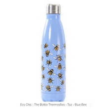 Afbeelding in Gallery-weergave laden, Eco Chic - The Bottle Thermosfles - T02 - Blue Bee
