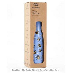 Eco Chic - The Bottle Thermosfles - T02 - Blue Bee