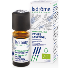 Afbeelding in Gallery-weergave laden, Ladrôme Echte lavendel etherische olie Bio - 10 ml of 30 ml
