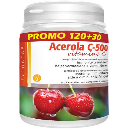 Fytostar Acerola C-500 - 120 + 30 tabl