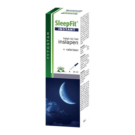 
                  
                    Fytostar SleepFit Instant druppels + Melatonine & Valeriaan - 30 ml
                  
                