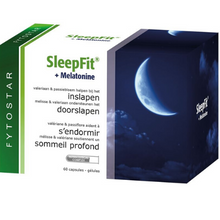 Afbeelding in Gallery-weergave laden, Fytostar SleepFit + Melatonine - 20 of 60 caps
