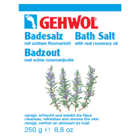 Gehwol Badzout met echte rozemarijnolie - 10 x 25 gr