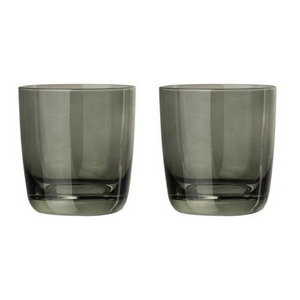 Glazenset van 2 glazen Grijs - 2x300ml