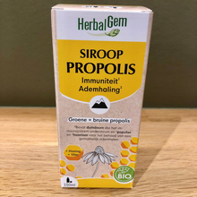 Afbeelding in Gallery-weergave laden, Herbalgem Propolis Siroop Immuniteit Ademhaling - 150 ml
