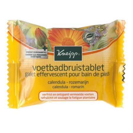 Kneipp Voetbadbruistablet Calendula Rozemarijn - 80gr