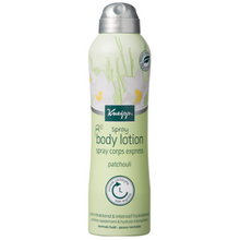 Afbeelding in Gallery-weergave laden, Kneipp Bodylotion Spray Patchouli (rust en balans) - 200ml
