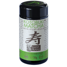 Afbeelding in Gallery-weergave laden, Kotobuki Matcha bio (50gr) + GRATIS bamboe klopper
