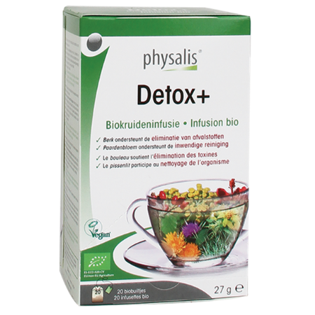 
                  
                    Physalis Detox+ Bio Kruideninfusie - 20 Theezakjes
                  
                