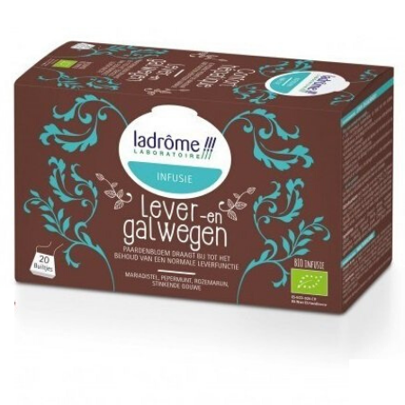 Ladrôme Lever & Galwegen Thee - 20 builtjes