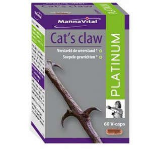 Mannavital Cat's Claw Platinum - 60 caps