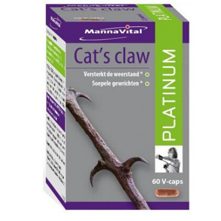 Mannavital Cat's Claw Platinum - 60 caps