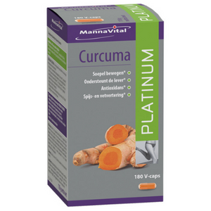 Mannavital Curcuma Platinum - 60 V-caps of 180 V-caps