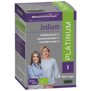 Mannavital Jodium Platinum - 90 V-caps
