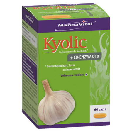 Mannavital Kyolic + Co Enzym Q10 - 60 caps