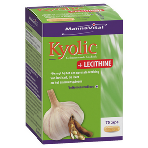Mannavital Kyolic + Lecithine - 75 caps of 200 caps